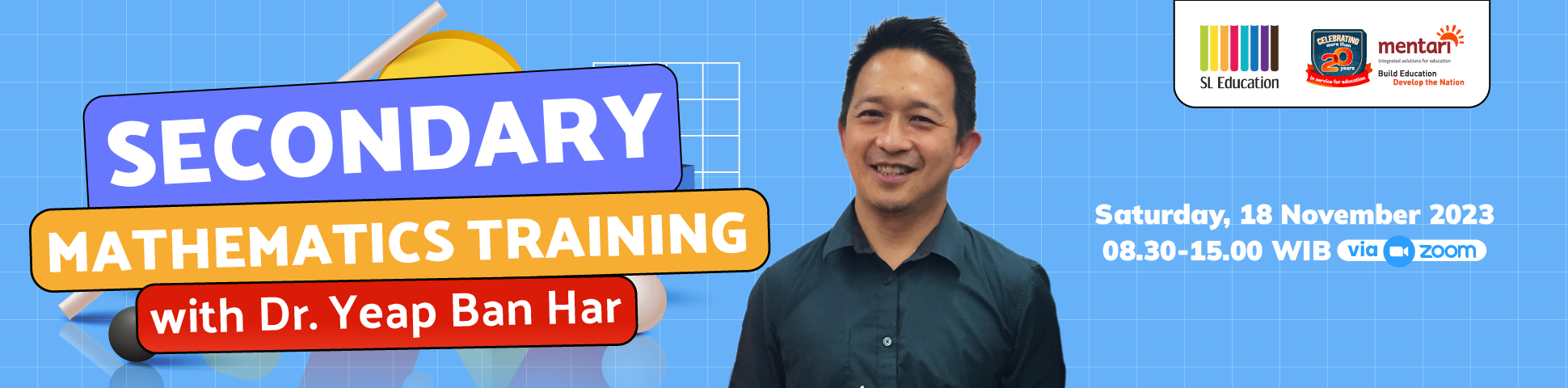 Secondary Mathematics Training with Dr. Yeap Ban Har - Online